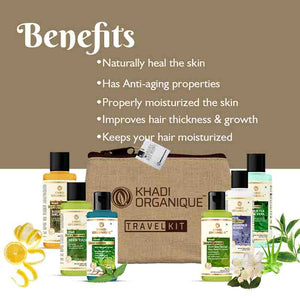 Khadi Organique Travel Kit For Men & Women