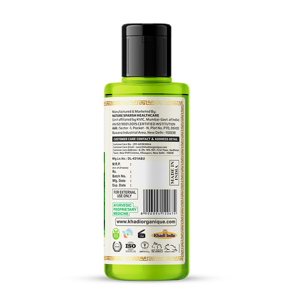 Khadi Organique Tulsi Hair Oil -210ml