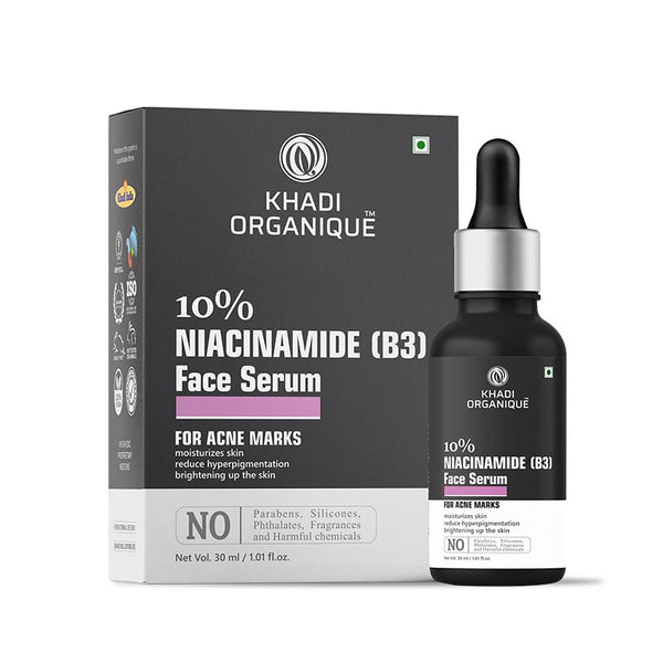 KHADI ORGANIQUE 10% NIACINAMIDE FACE SERUM - 30 ml