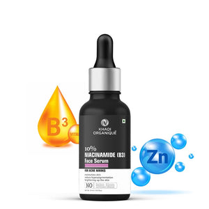KHADI ORGANIQUE 10% NIACINAMIDE FACE SERUM - 30 ml