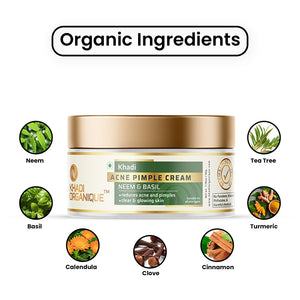 Khadi Organique Acne Pimple Cream