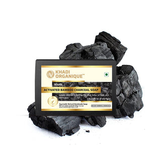 ACTIVATED BAMBOO CHARCOAL SOAP (Pack Of 3)