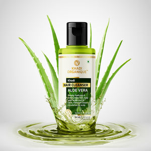 Khadi Organique Aloe Vera Hair Cleanser(Shampoo) - 210ml