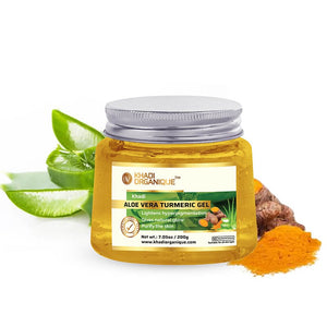Khadi Organique Aloe Vera Turmeric Gel -200gm