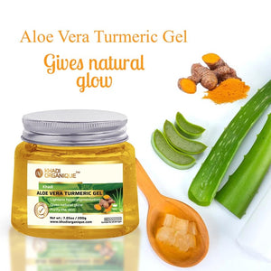 Khadi Organique Aloe Vera Turmeric Gel -200gm