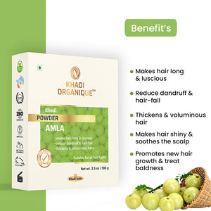 KHADI ORGANIQUE  AMLA POWDER - 100g
