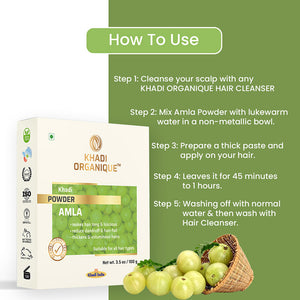 KHADI ORGANIQUE  AMLA POWDER - 100g