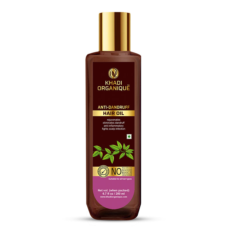 Khadi Organique Anti Dandruff Hair Oil-200 ml
