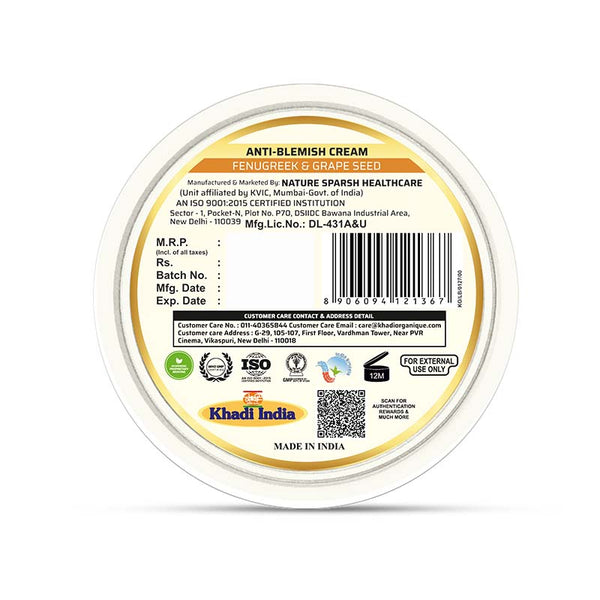 Khadi Organique Anti-Blemish Cream
