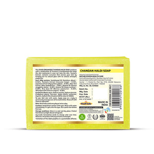 Khadi Organique Chandan Haldi Soap (Pack Of 3)