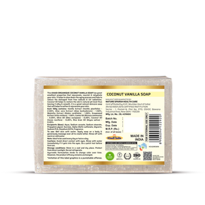 KHADI ORGANIQUE COCONUT VANILLA SOAP (Pack Of 3)