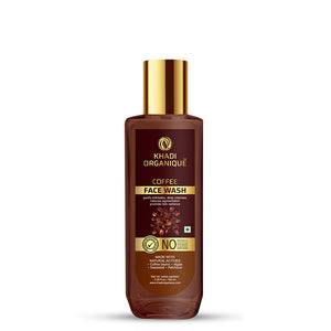 Khadi Organique Coffee Face Wash- SLS And Paraben Free-100 ml