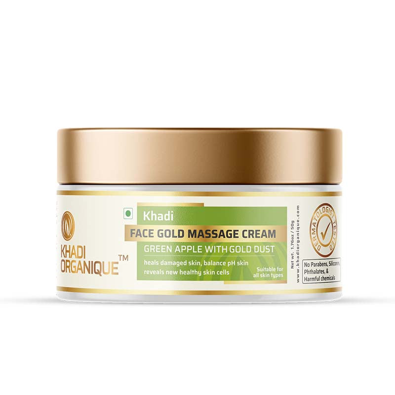 Khadi Organique Face Gold Massage Cream