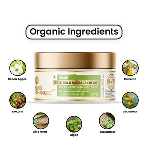 Khadi Organique Face Gold Massage Cream