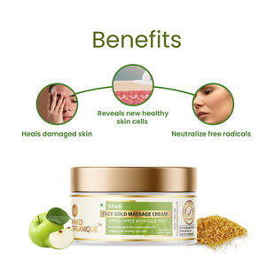 Khadi Organique Face Gold Massage Cream