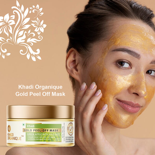 Khadi Organique Gold Peel Off Mask