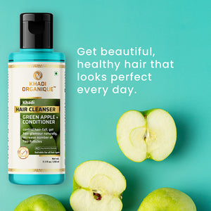 Green Apple + Conditioner Hair Cleanser (Shampoo) - 210ml