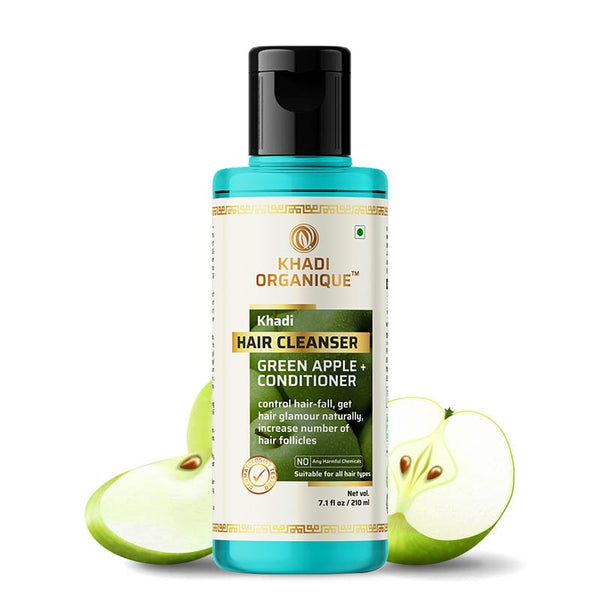 Green Apple + Conditioner Hair Cleanser (Shampoo) - 210ml