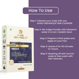 Khadi Organique Indigo Powder - 150g