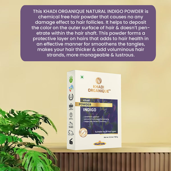 Khadi Organique Indigo Powder - 150g