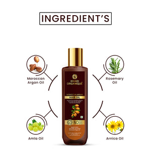 Khadi Organique Moroccan Argan Hair Oil-200ML