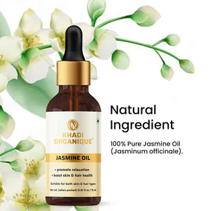 Khadi Organique Jasmine Aromatic Oil  - 15 ml