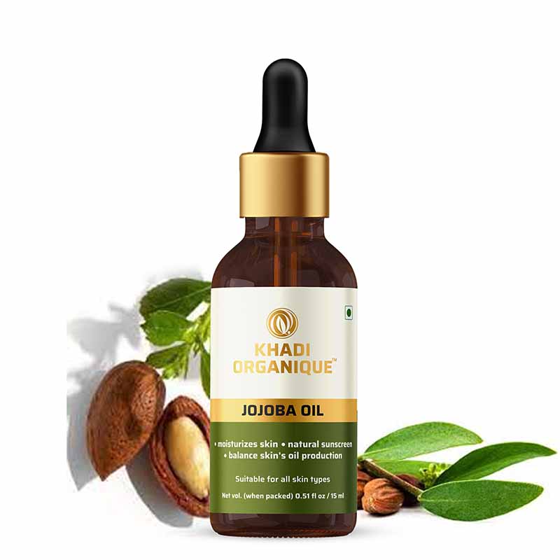 Khadi Organique Jojoba Essential Oil  - 15 ml