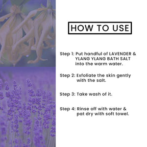 KHADI ORGANIQUE LAVENDER & YLANG YLANG NATURAL BATH SALT