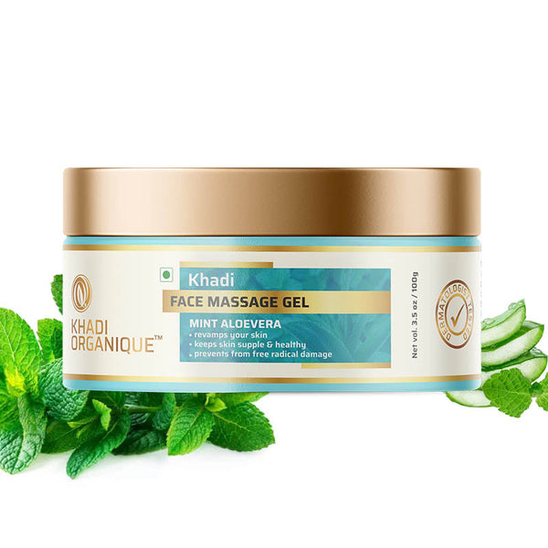 Khadi Organique Mint Aloevera Face Massage Gel