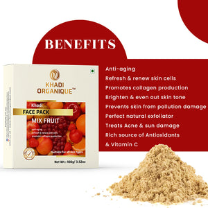 Khadi Organique Mix Fruit Face Pack