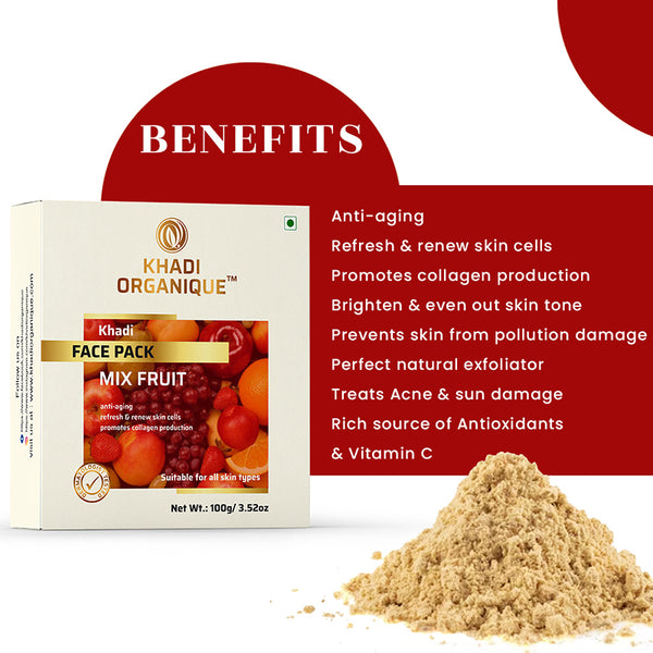 Khadi Organique Mix Fruit Face Pack