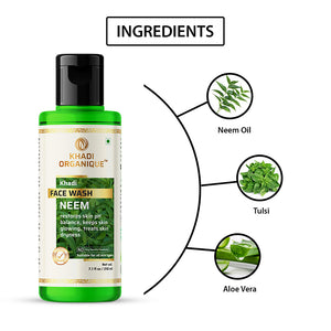 Khadi Organique Neem Face Wash
