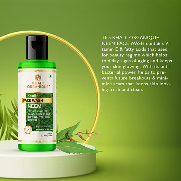 Khadi Organique Neem Face Wash