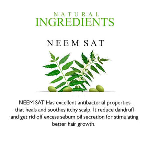 Khadi Organique Neem Sat Hair Cleanser (Shampoo) - 210ml