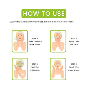 Khadi Organique Neem Tulsi Face Pack