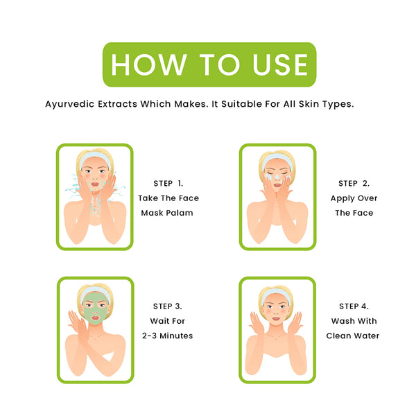 Khadi Organique Neem Tulsi Face Pack