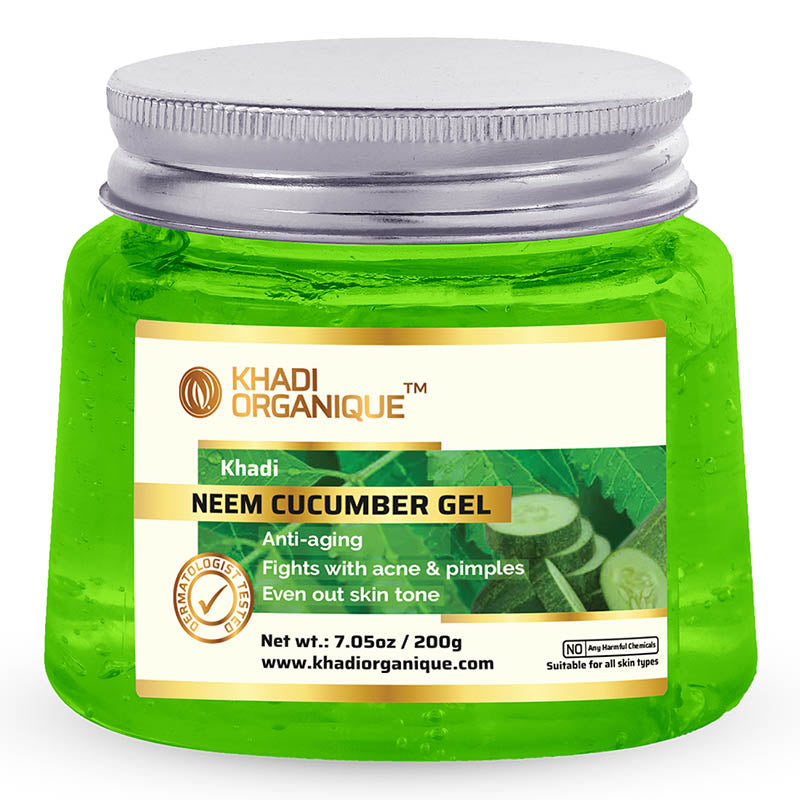 Khadi Organique Neem Cucumber Gel