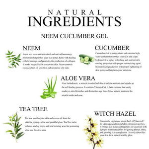 Khadi Organique Neem Cucumber Gel