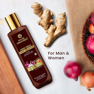 Khadi Organique Onion Argan Hair Cleanser/Shampoo - SLS And Paraben Free-200 ml