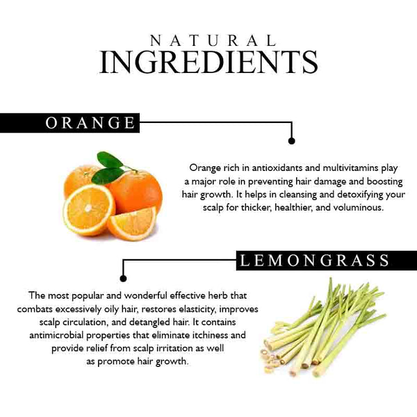 Khadi Organique Orange & Lemongrass Hair Conditioner - 210ml