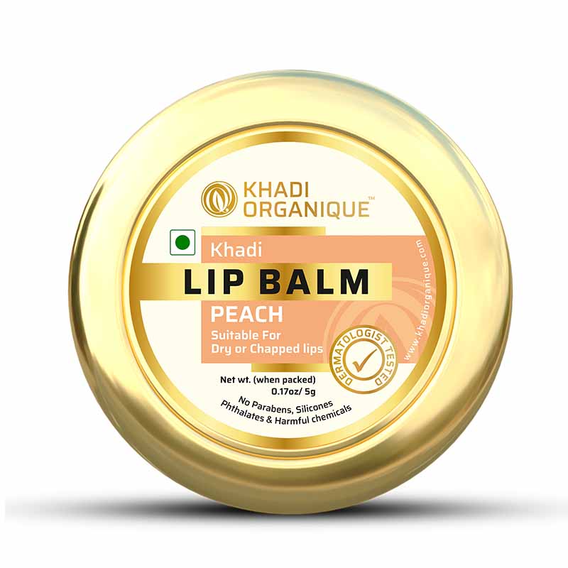 Khadi Organique Peach Lip Balm