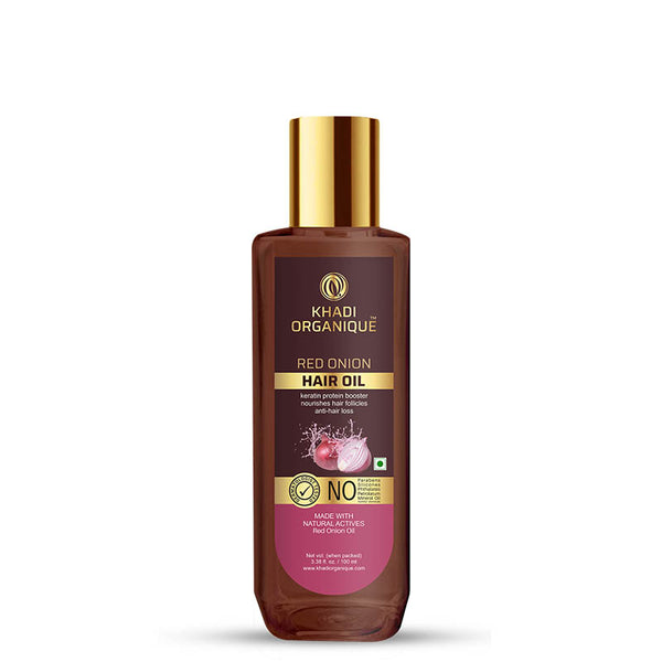 Khadi Organique Red Onion Hair Oil - 100 ml