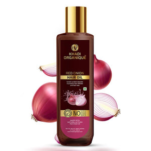 Khadi Organique Red Onion Hair Oil-200 ml