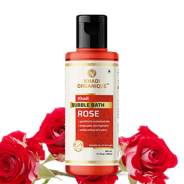 Khadi Organique Rose Bubble Bath