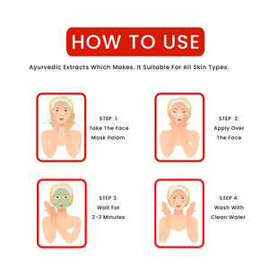 Khadi Organique Rose & Orange Face Pack