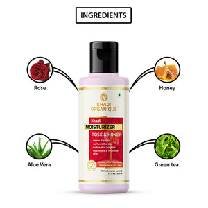 Khadi Organique Rose & Honey Moisturizer