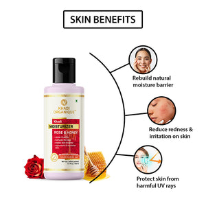 Khadi Organique Rose & Honey Moisturizer