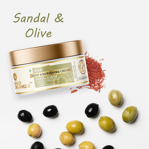 Khadi Organique Sandal & Olive Face Nourishing Cream