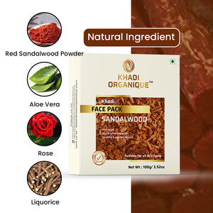 Khadi Organique Sandalwood Face Pack