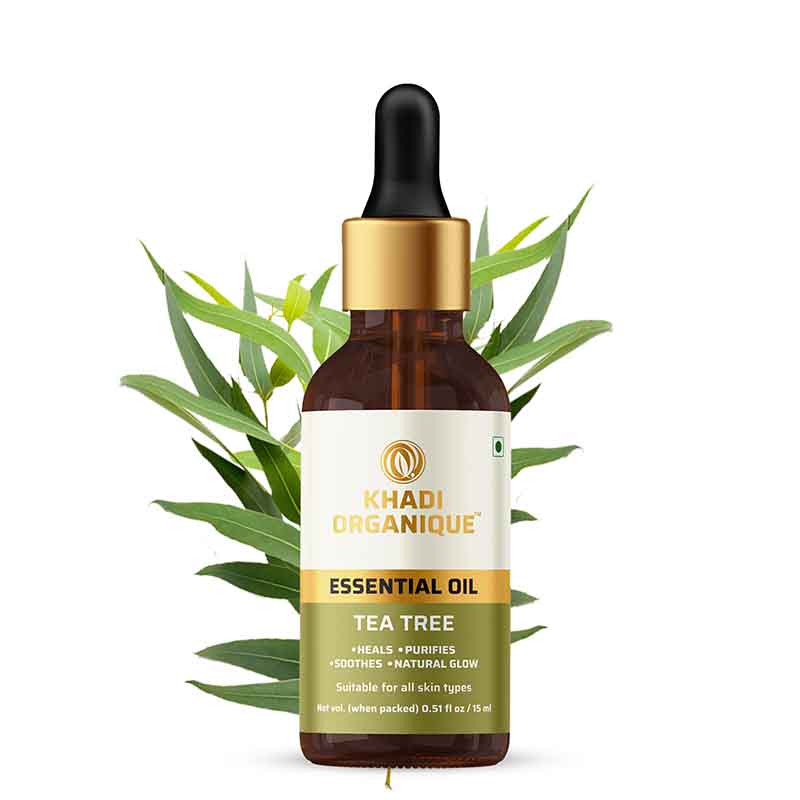 Khadi Organique Tea Tree Essential Oil - 15 ml